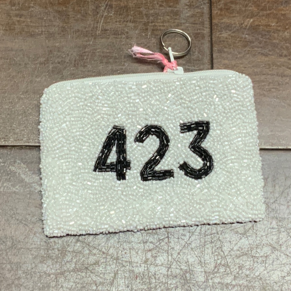 Beaded Small Coin Purse 423